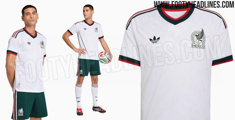 Así sería el nuevo jersey de visitante de la Selección Mexicana en el Mundial 2026.
