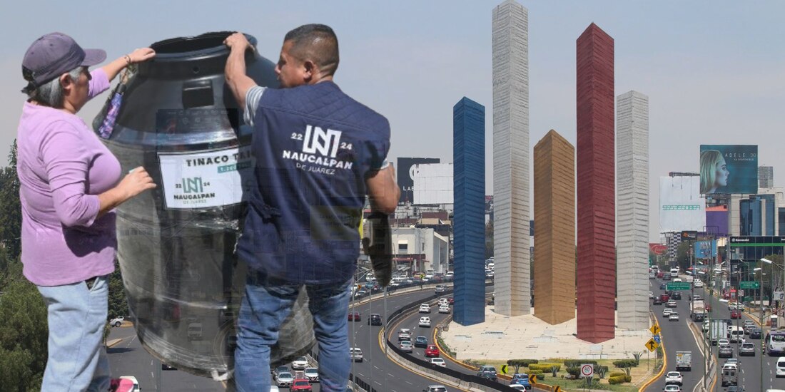 Los tinacos gratis ya comenzaron a entregarse en Naucalpan.