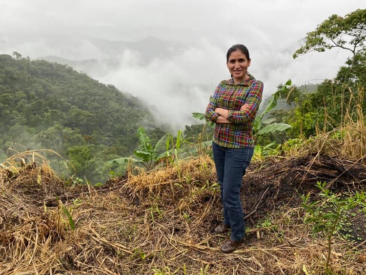 Ivonne Gallegos, la candidata asesinada en Oaxaca, en una foto de archivo.
