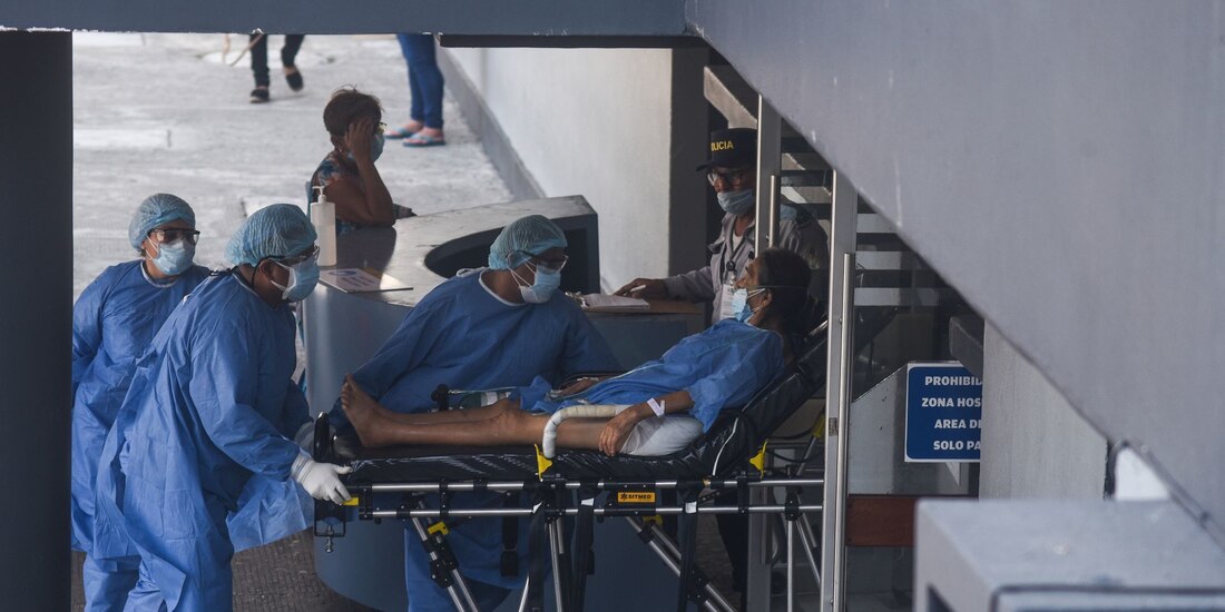Diversos casos sospechosos de COVID 19 son atendidos en el Hospital General de Veracruz.