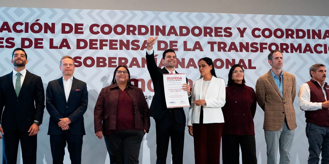 Morena completa sus designaciones; no van Geraldine, Andrea ni Tatiana