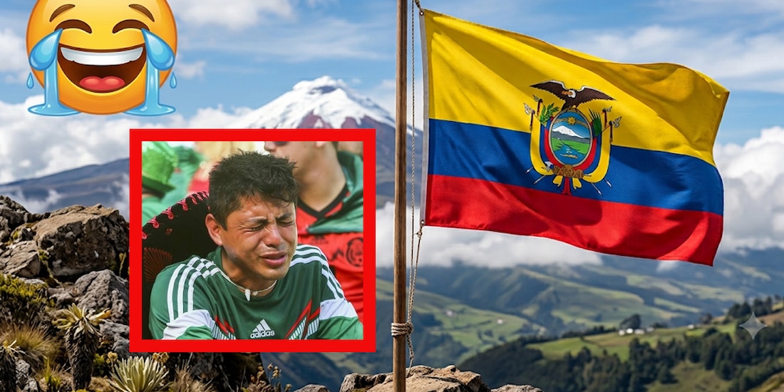 Ecuador se burla de derrota de México