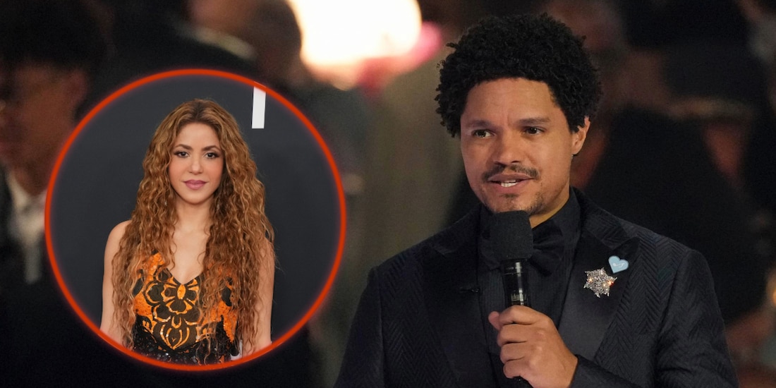 Critican a Trevor Noah, conductor de los Grammy 2024, por ‘broma’ sobre Shakira y Colombia.