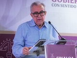 Rubén Rocha, gobernador constitucional de Sinaloa.