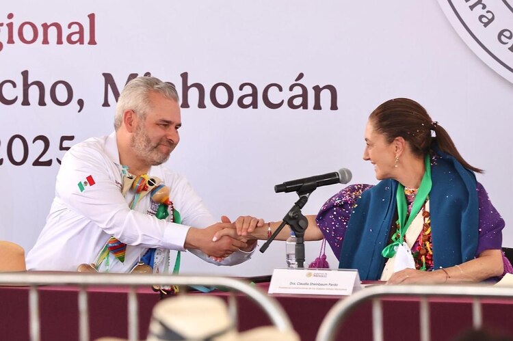 Claudia Sheinbaum puso en marcha del Plan de Justicia del Pueblo Purépecha.