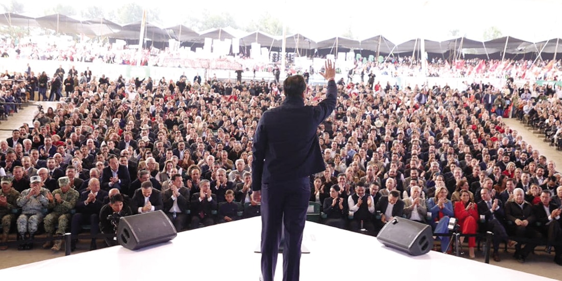 Manolo Jiménez, durante un acto público, el 30 de noviembre de 2024.