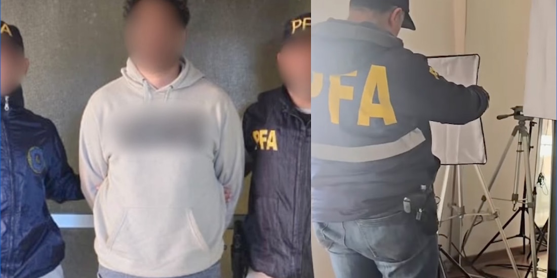 Desmantelan red de explotación llamada Argentina Casting