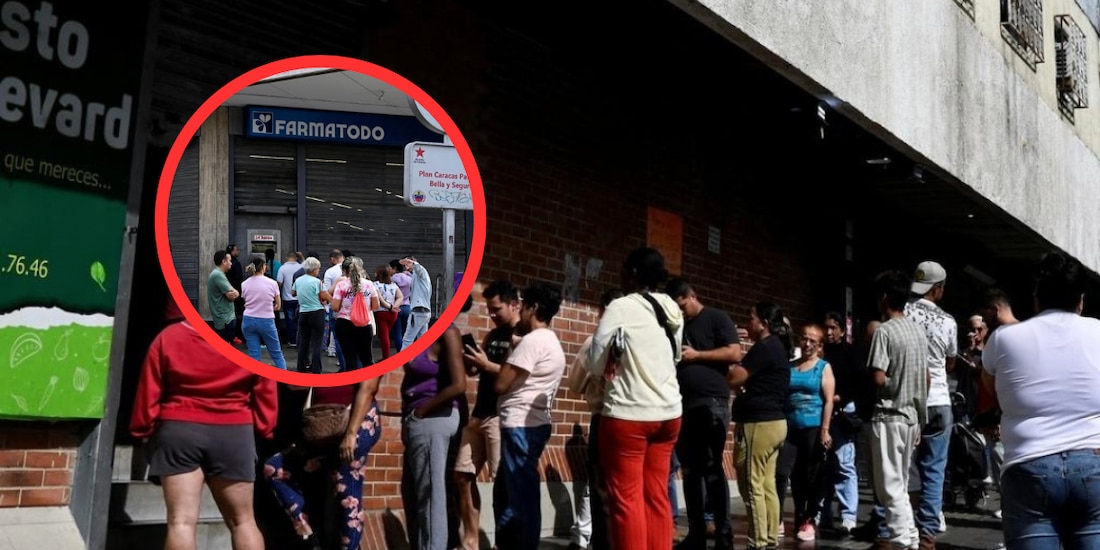 Filas rodean supermercados y gasolineras en varias ciudades de Venezuela