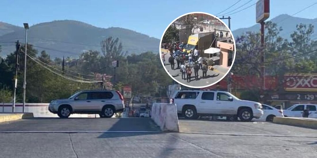 Normalistas bloquean accesos al Palacio de Gobierno de Chilpancingo en protesta por la muerte de un compañero.
