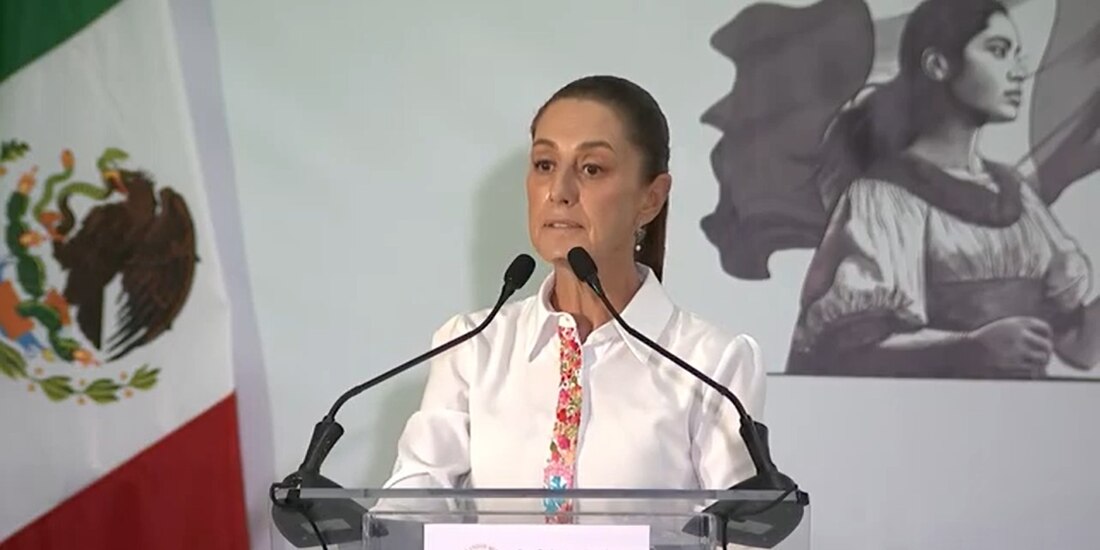 La Presidenta Claudia Sheinbaum.