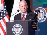 EL DIPLOMÁTICO estadounidense, ayer, en la American Society of Mexico.