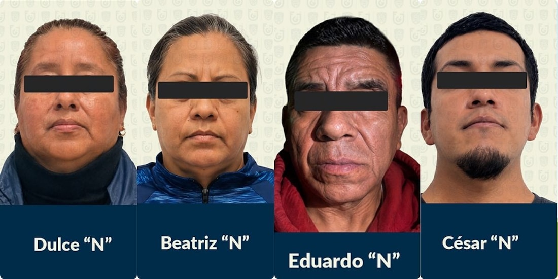 Caen cuatro acusados de secuestro en CDMX