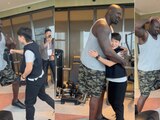 Shaquille O’Neal pone a prueba a peleadora de UFC