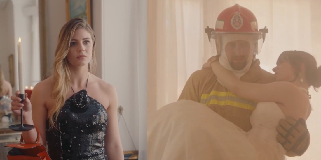 Chloe es abandonada por su prometido durante un incendio el día de su boda y rescatada por Leo.