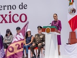 Claudia Sheinbaum, presidenta de México, hizo un llamado a defender la soberanía nacional.