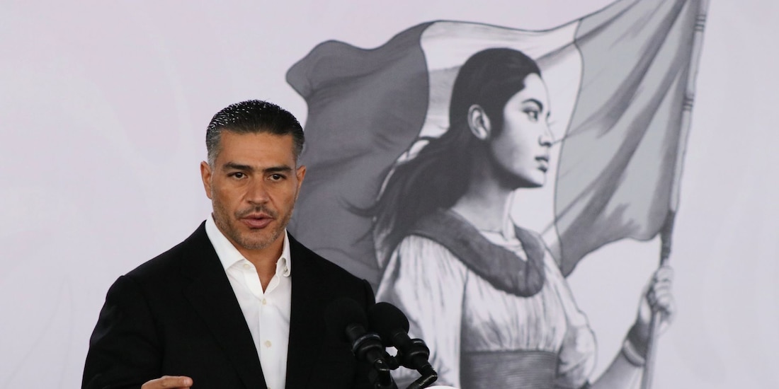 El secretario de Seguridad y protección ciudadana, Omar García Harfuch