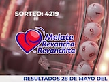 Resultados del sorteo 4219 del Melate, Revancha y Revanchita de este 29 de mayo del 2026.