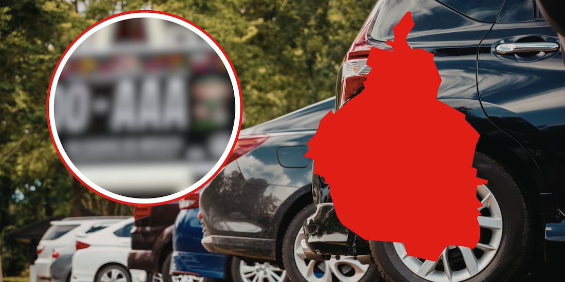 Placas vehiculares conmemorativas del Mundial CDMX