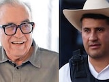 RUBÉN ROCHA y Carlos Manzo, en imagen que subió ayer a sus redes Grecia Quiroz