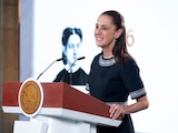 Conferencia de Claudia Sheinbaum en Palacio Nacional.