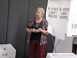 ASPECTO de los comicios del domingo pasado para renovar el Congreso estatal