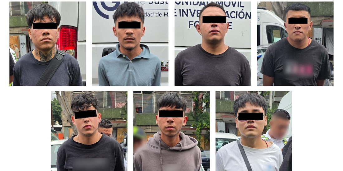 SSC detiene a 7 hombres por agresión a policías en Motolinia.
