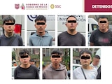 SSC detiene a 7 hombres por agresión a policías en Motolinia.