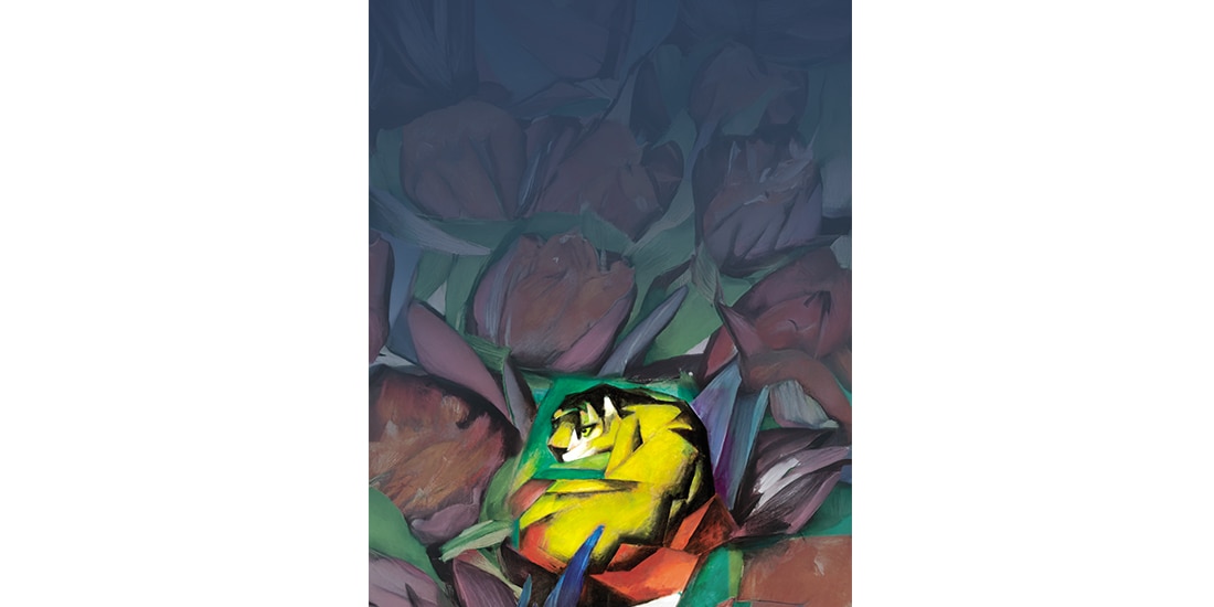 Arte digital > A partir de Der Tiger, Franz Marc, 1912 > Belén García > La Razón