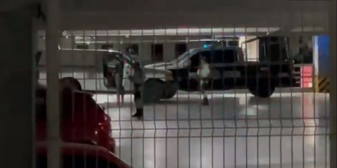 Se registra balacera en estacionamiento de plaza comercial en Zacatecas.