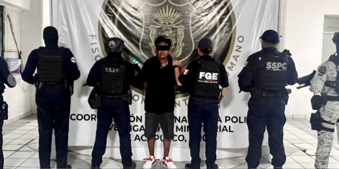 Presentación del aprehendido.