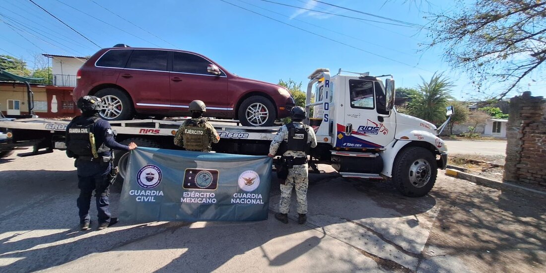 Acción de Seguridad en Michoacán.
