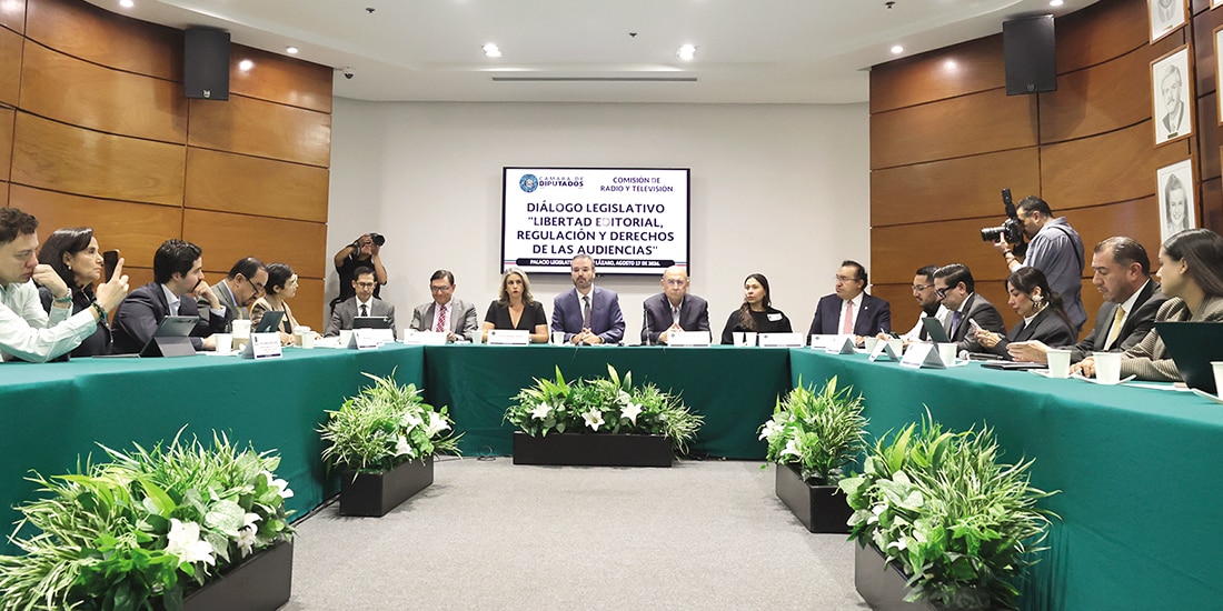 Foro sobre libertad editorial en la Cámara de Diputados, ayer.