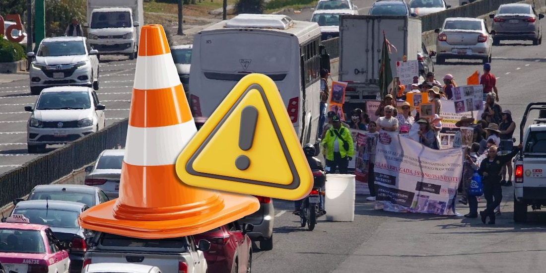 Estas son las marchas y bloqueos en CDMX para HOY 6 de abril.