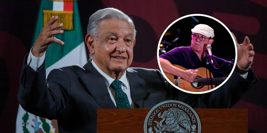 Esta es la canción de Silvio Rodríguez que AMLO utilizó en la mañanera.