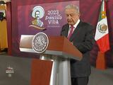 Andrés Manuel López Obrador este lunes 9 de octubre del 2023.