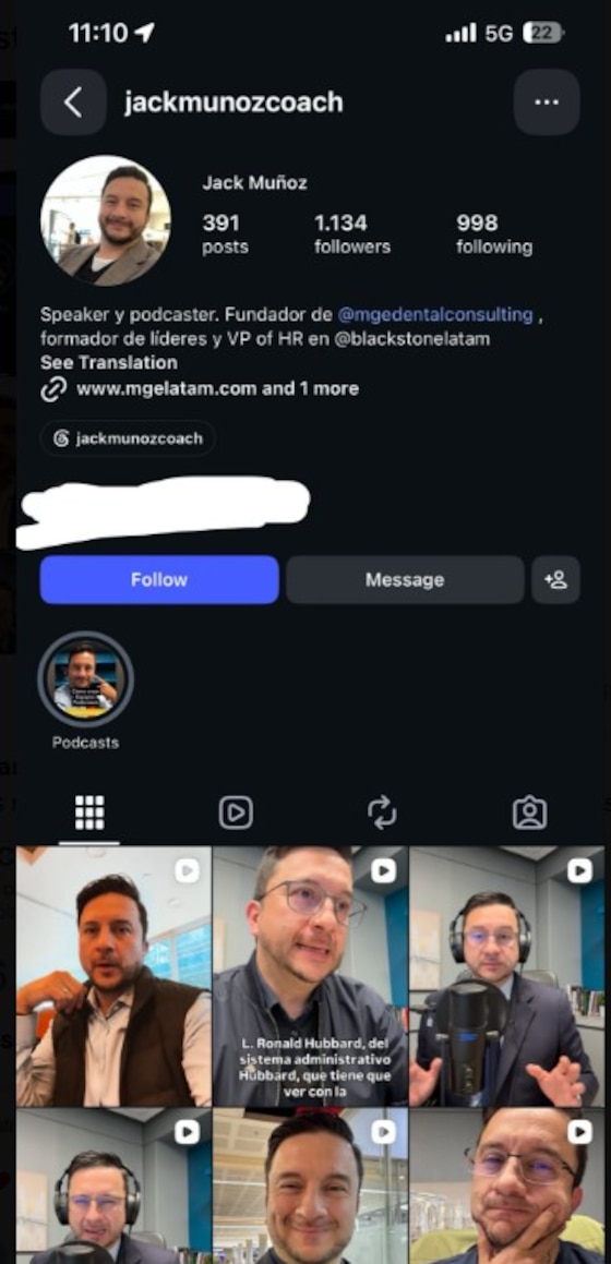 Identifican a supuesto jefe abusivo; sería Jack Muñoz, quien se dice coach y orador.
