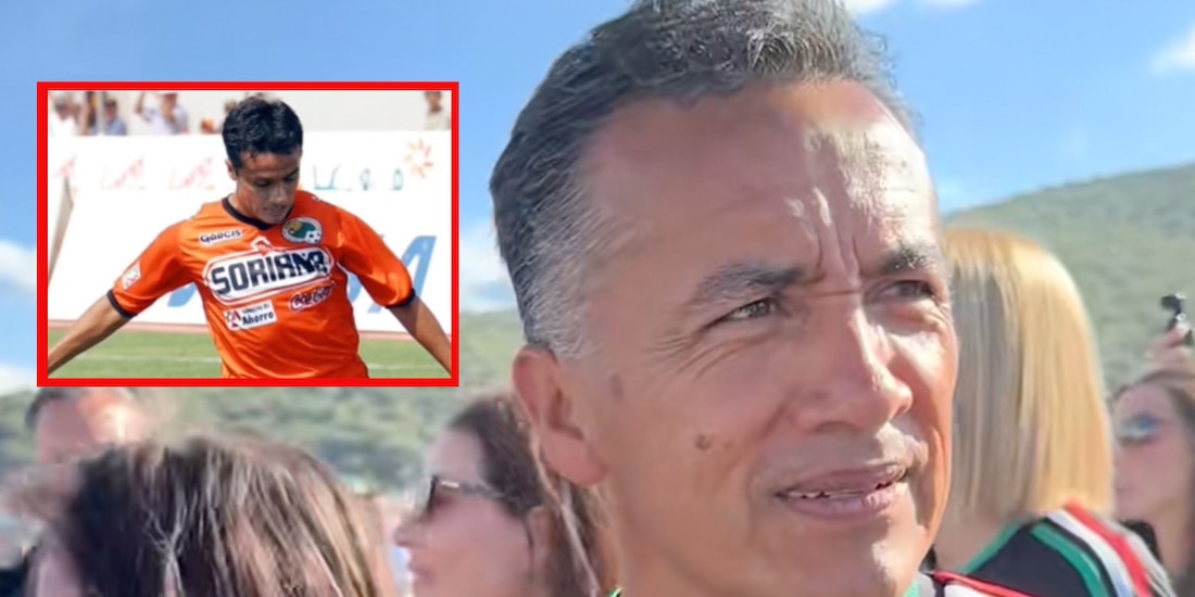 Él es Gilberto Mora Olayo, papá de Gilberto Mora de la Selección Mexicana