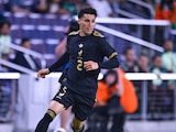 Jorge Sánchez en un partido con la Selección Mexicana.