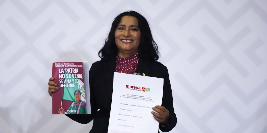 Abelina López Rodríguez, alcaldesa con licencia de Acapulco, Guerrero, el 23 de junio de 2026.