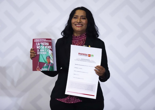 Abelina López Rodríguez, alcaldesa con licencia de Acapulco, Guerrero, el 23 de junio de 2026.