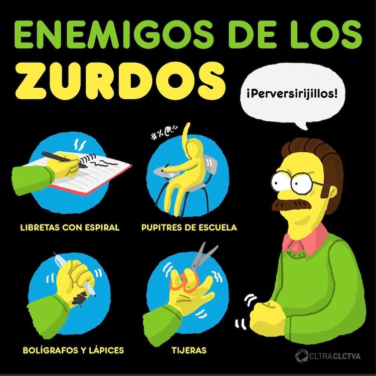 Meme Día del Zurdo