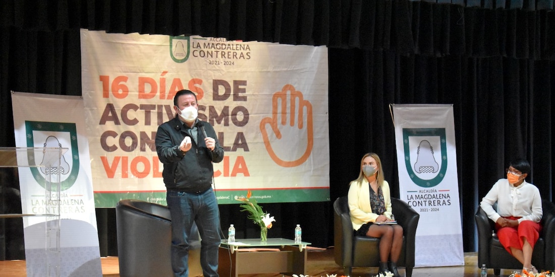 El alcalde, Luis Gerardo “El Güero” Quijano, se pronunció por erradicar la violencia y discriminación contra las mujeres contrerenses