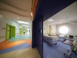 Espacio reconvertido para la atención de pacientes covid.