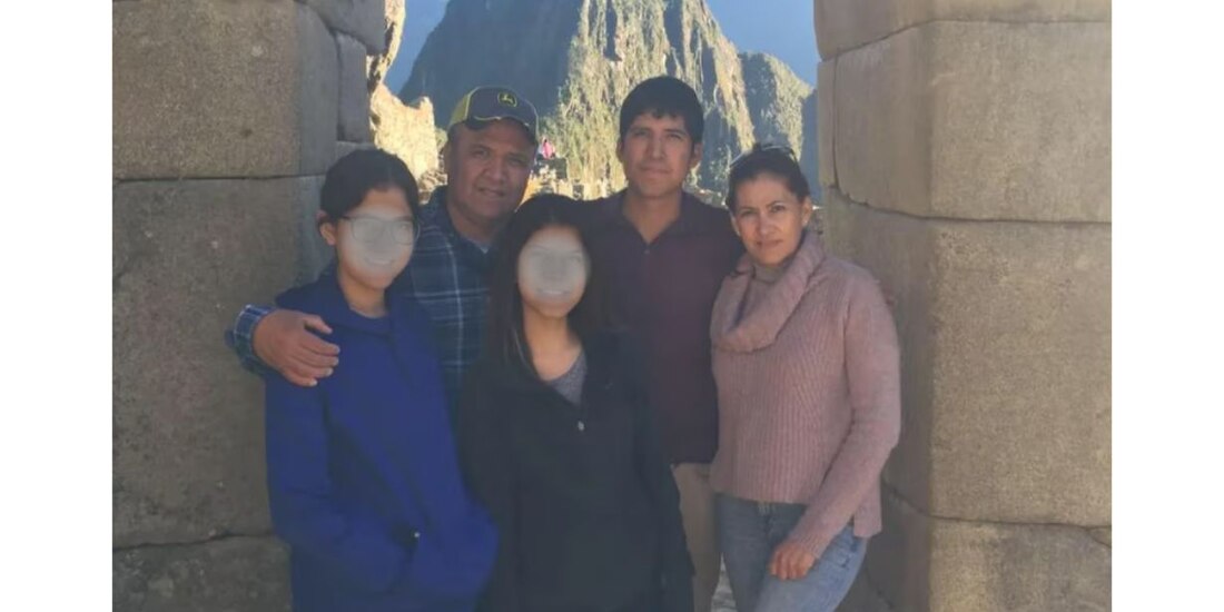 Familia que murió en Nepal.