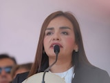 Grecia Quiroz, alcaldesa de Uruapan y viuda de Carlos Manzo.
