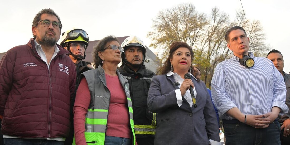 Gobierno de CDMX afirma que apoyará a deudos del incendio en la alcaldía Benito Juárez