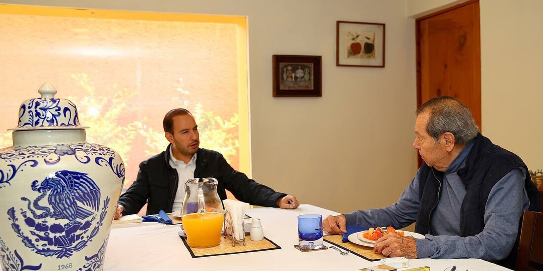 Marko Cortés y Muñoz Ledo se reúnen; ¿de qué hablaron?