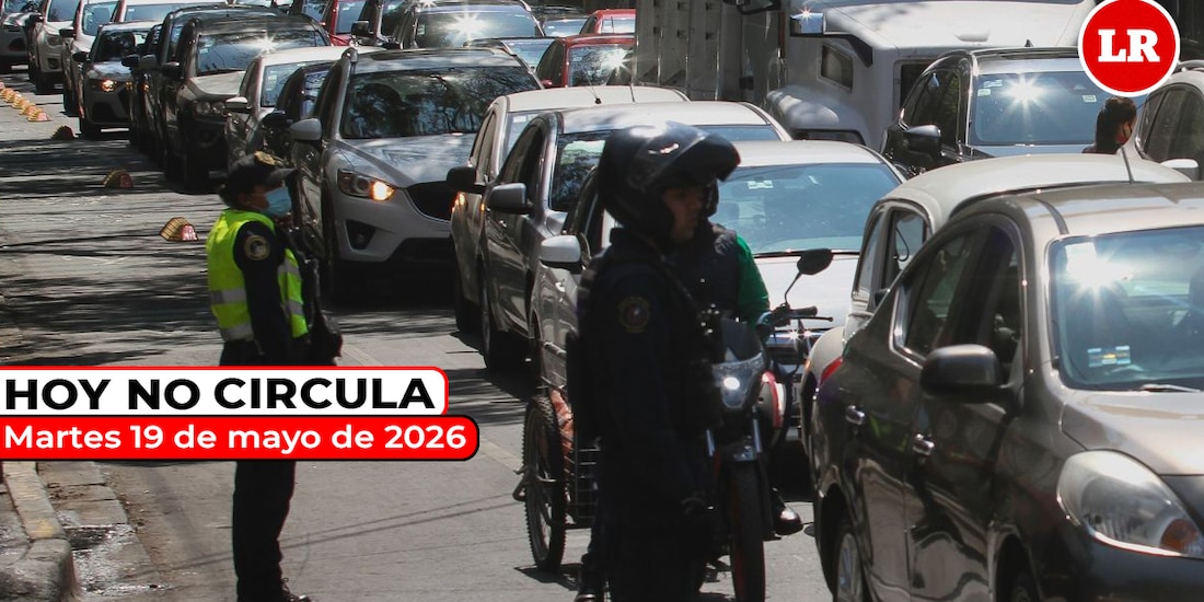 Te decimos cómo aplica el Hoy No Circula este martes 19 de mayo de 2026 en la Zona Metropolitana del Valle de México.