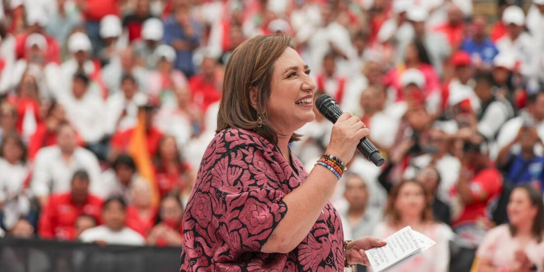 Xóchitl Gálvez, candidata presidencial.