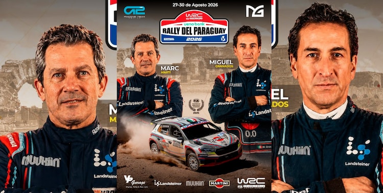 Miguel Granados y Marc Martí competirán en Paraguay.